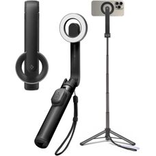 Selfie Stick Bluetooth MagSafe Spigen avec Trépied - Noir