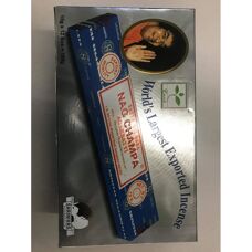 Encens Satya Nag Champa - 12 Boîtes, 15g chacune - Publicité