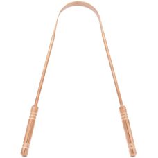 Raspador de Lengua de Cobre Natural - Indiaveda