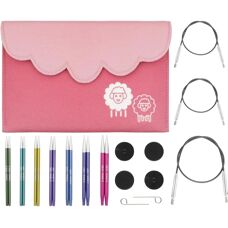 Aghi da maglia circolari intercambiabili Knitpro Zing Midi