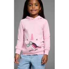 KIDSWORLD Longsweatshirt mit niedlichem Einhorn - Sweatshirt