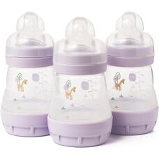 MAM Easy Start Anti-Colic Baby Bottles - 160ml, Pack of 3