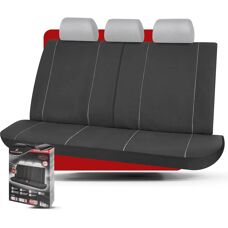 WALSER Modulo Seat Cover - 3-Piece Black Polyester Rear
