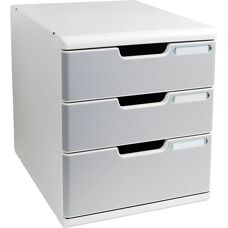 Exacompta 325041D Grey Desk Organizer - desk tray/organizer