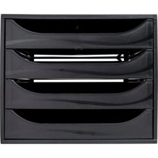 Exacompta Ecobox 4 Drawer Storage - Recycled, A4+ Certified