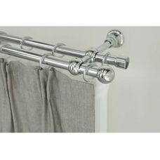 GARESA ANDREA Gardinenstange - 2-läufig, verstellbar, 440cm
