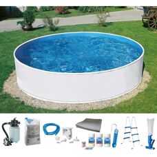 MY POOL BWT 300cm Rundpool - Stahlrahmen, Sandfilter, 6000L