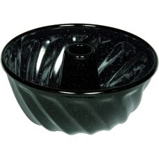 Riess Gugelhupfform Emaille 18cm Schwarz - Gugelhupfform