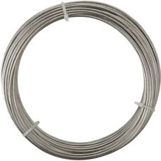 WINDHAGER RVS Staal Kabel 14m - Zonnescherm & Zonnetent