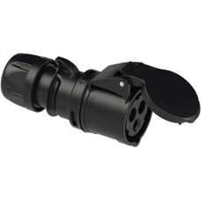 PCE 213-6ttx Electric Connector - IP44 - 16A 3-pin 230V