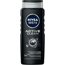 Gel douche Nivea Men Active Clean - Type de Douche - Publicité