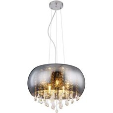 Lámpara Colgante Globo Lighting KALLA Cromo - 5 E14 44cm