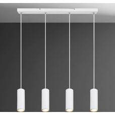 Fehér függőlámpa Globo Lighting Robby - 4 GU10 izzó