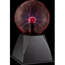 Lampa Plasma na Stół GLOBO - Czarna, Przezroczysta, 12,7cm