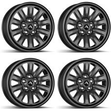 Alcar Hybridrad 130001a - 6,5x16 5x112 Antrasiitti Pyörä
