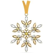 Addobbo Natalizio Gema Giallo Swarovski - Addobbo