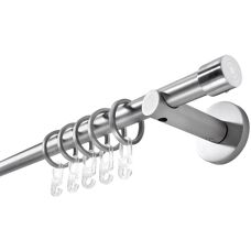 Boxxx Rozsdamentes Acél Függönyrúd - 160 cm