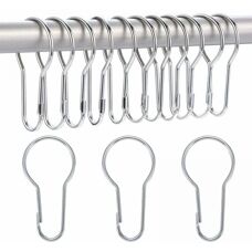 CYSLMUK - 40pc 2.2mm - 6.8x3.5 cm - Shower curtain rings
