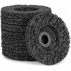 CYSLMUK - 115 mm Cleaning Discs - Black - Abrasive discs