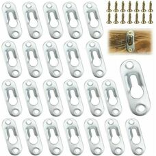 CYSLMUK - Hanging hooks - 45x16mm - Silver - Metal hooks