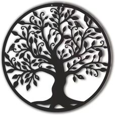 RNEMITERY - Tree of Life - 40x40 cm - Decoración de pared