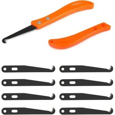 GOTRAYS - TileGrip - 2pc - 10 hojas - Cuchillo de lechada