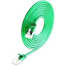 SLIM PKW-LIGHT-STP-K6A - Câble réseau Cat6a vert 0,5 m - Publicité