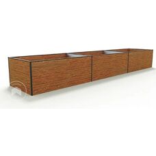 GFP Aluminium högt odlingsbädd - 5,79m x 0,99m