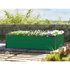 GFP Aluminium forhøyet hagebed - Grønn - 1,5m x 0,99m