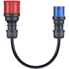 go-e Gemini flex 11 kW Adapter - Schwarz, 30cm, EV-Lader