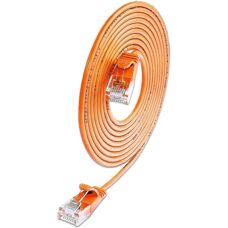 SLIM - SLIM-L-UU-K6A - Naranja - 0.5 m - Cable de parcheo