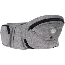 Dreambaby G2471 Babyträger - Grau - Ergonomischer Hüftgurt