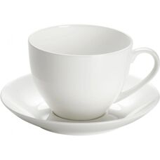 Maxwell & Williams Weiße Teetasse & Untertasse - Teetasse & Untertasse
