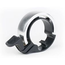 Knog Oi Klassisk Stor Silver Cykelklocka - Cykelklocka