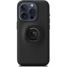 Coque noire Quad Lock iPhone 15 - Étui téléphone - Publicité