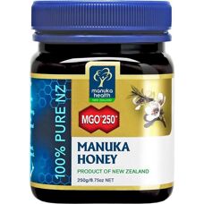 Manuka Health MGO 250+ Honig - Natürlich, Zertifiziert, 250g