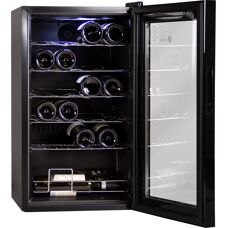 Kibernetik BWS24 - Schwarz - Weinkühlschrank