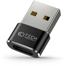 Tech-Protect Ultraboost USB-Adapter - Schwarz - USB Typ-C