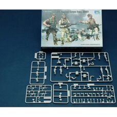 Figuras de modelos US Marines Corps Iraq 2003 - Escala 1:35