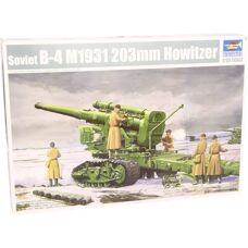 Kit de modelo de obús soviético B-4 M1531 203mm - Trumpeter