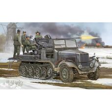 Kit militare Trumpeter - SD.KFZ.6 / 2 3.7CM FLAK 37 - 1:35
