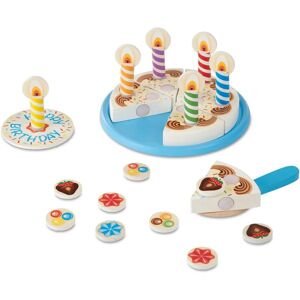 Melissa & Doug Set de Tarta de Cumpleaños en Madera Melissa & Doug Set de Tarta de Cumpleaños en Madera