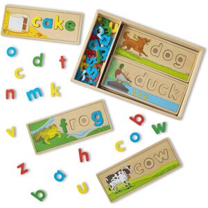 Melissa & Doug See & Spell - Educational Puzzle Game - Multicolor Melissa & Doug See & Spell - Educational Puzzle Game - Multicolor