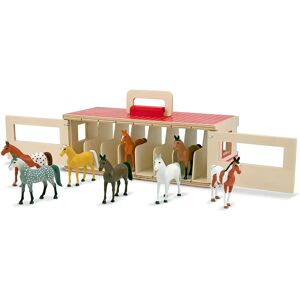 Melissa & Doug Takealong Stable - Stable Melissa & Doug Takealong Stable - Stable
