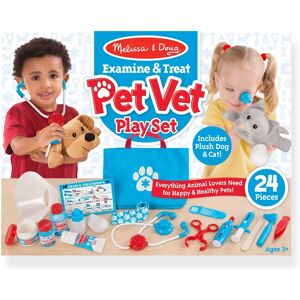 Melissa & Doug Examine & Treat Pet Vet Play Set - The Original - 24 Pieces Melissa & Doug Examine & Treat Pet Vet Play Set - The Original - 24 Pieces