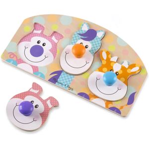 Melissa & Doug Wooden Farm Animal Puzzle - 3 pcs Melissa & Doug Wooden Farm Animal Puzzle - 3 pcs