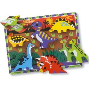 Melissa & Doug Dinosaur Wooden Chunky Puzzle - 7 pcs - Puzzle Melissa & Doug Dinosaur Wooden Chunky Puzzle - 7 pcs - Puzzle