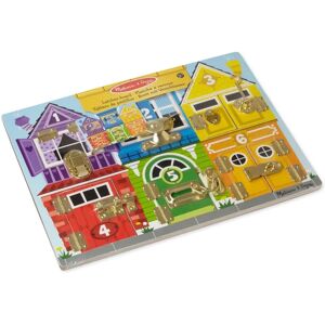 Melissa & Doug Latches Board - Wooden Activity Board for Kids Melissa & Doug Latches Board - Wooden Activity Board for Kids