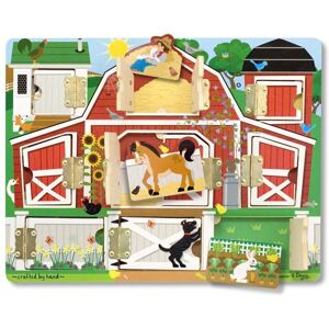 Melissa & Doug Magnetic Farm Hide & Seek Board - Farm Melissa & Doug Magnetic Farm Hide & Seek Board - Farm