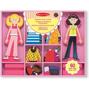Melissa & Doug Abby and Emma Deluxe Magnetic Wooden Dress-Up Dolls Play Set - Dress-Up Dolls Play Set Melissa & Doug Abby and Emma Deluxe Magnetic Wooden Dress-Up Dolls Play Set - Dress-Up Dolls Play Set